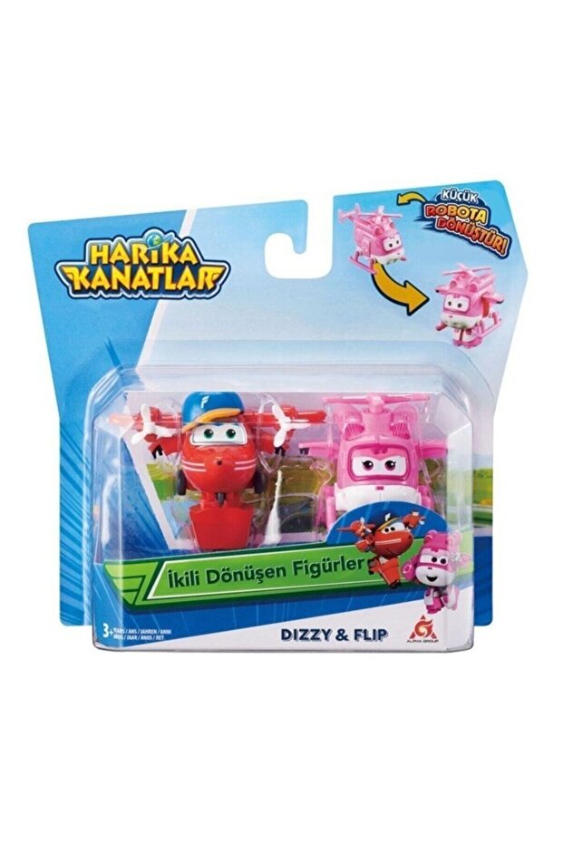 2`li Mini Figür Flip&dizzy - 3