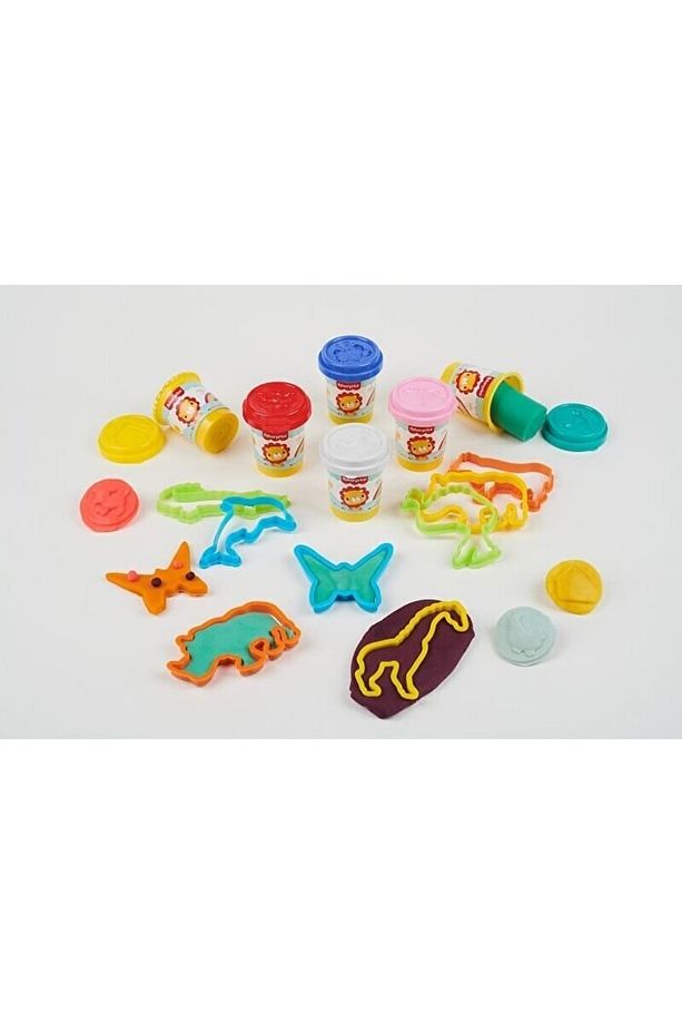Gxv33 Fisher-price Oyun Seti Şekilleri Öğreniyorum (6x50 Gr Hamur Ve Kalıplar) - 4