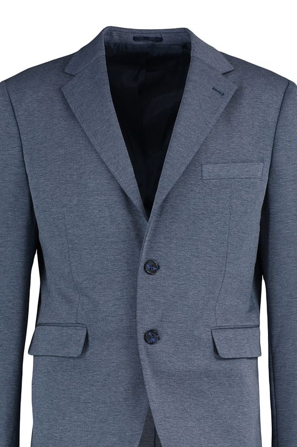 Indigo Slim Fit Örme Esnek Kumaşlı Blazer Ceket TMNAW23CE00025 - 9