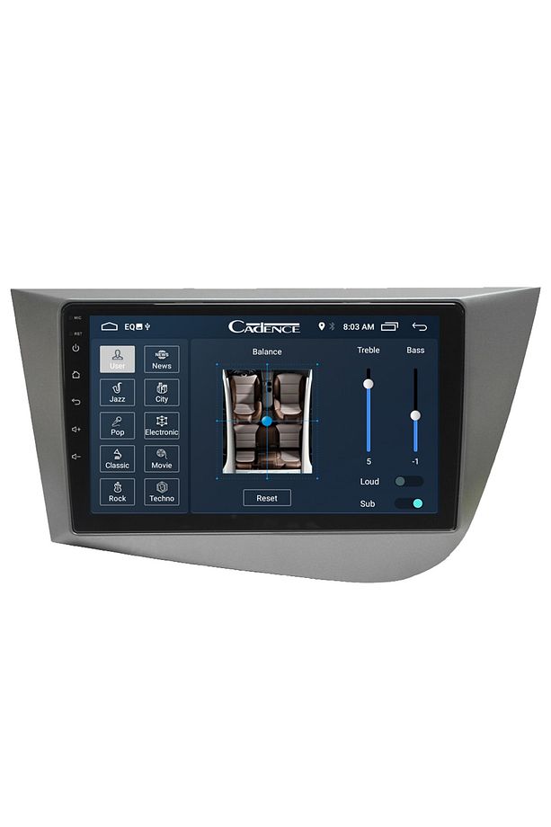 Seat Leon Android Carplay Navigasyon Multimedya Ekran Teyp 2gb Ram + 16gb Hdd - 1