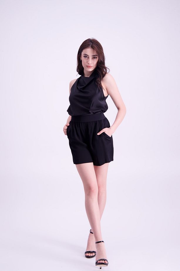 Düz Kesim Şort - 4