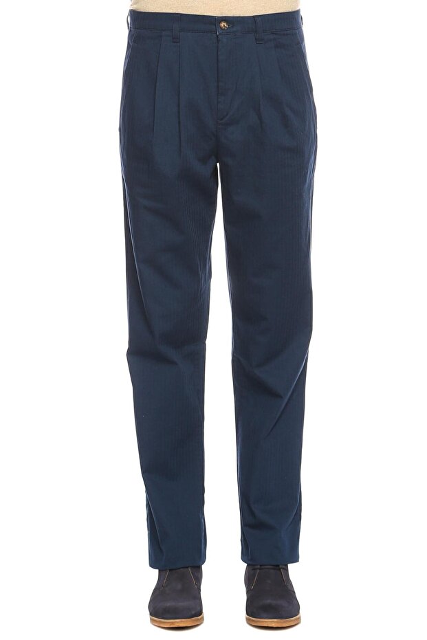 Lacivert Pantolon - 1