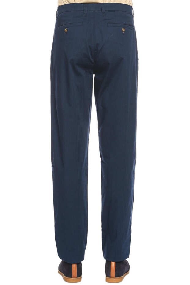 Lacivert Pantolon - 4