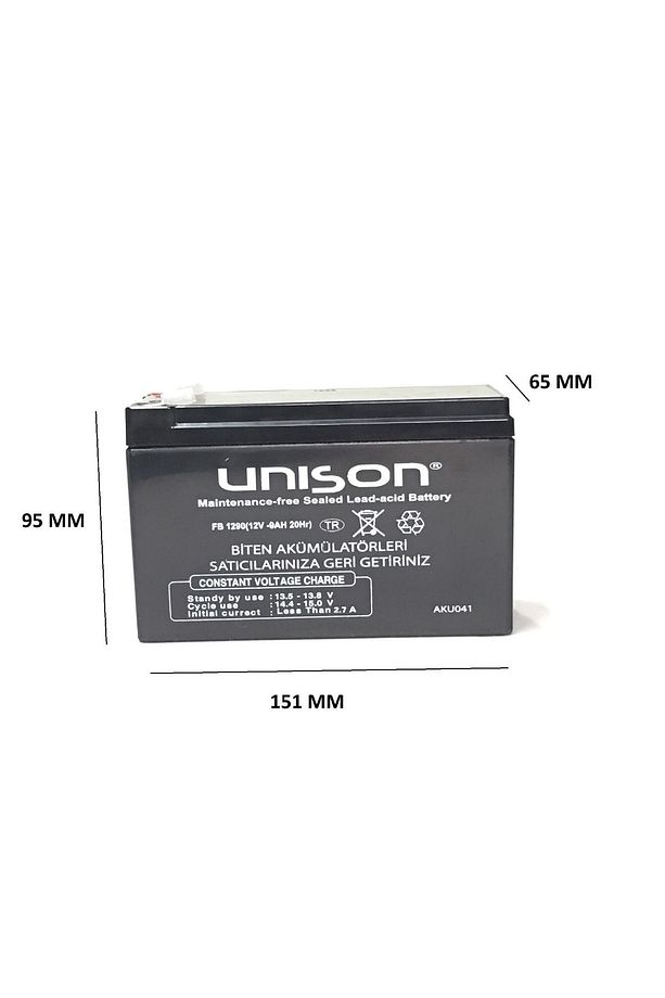 Çocuk Oyuncak Araba Aküsü (pili, Bataryası) 12 Volt(v) 9 Amper(ah) (pilsan Ve Benzer Markalar - 3