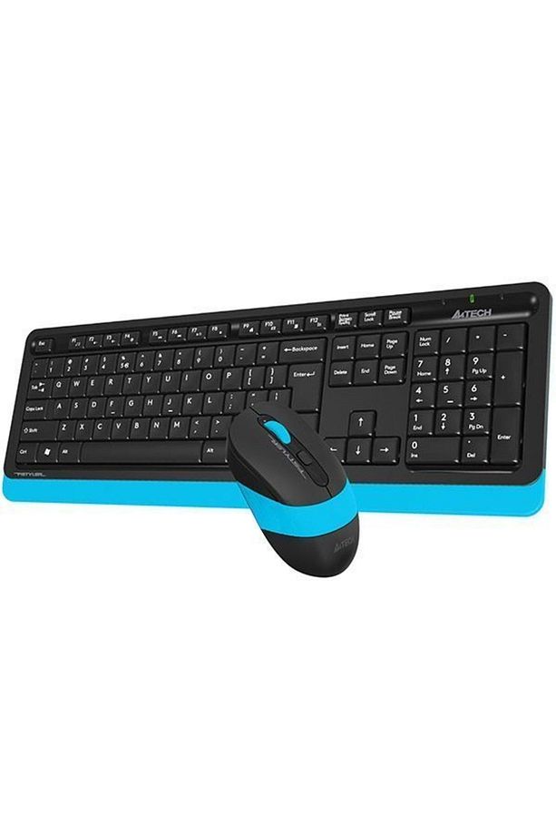 Q Tr 2.4g Multimedia Kablosuz Klavye Mouse Seti Mavi Fg1010 - 3