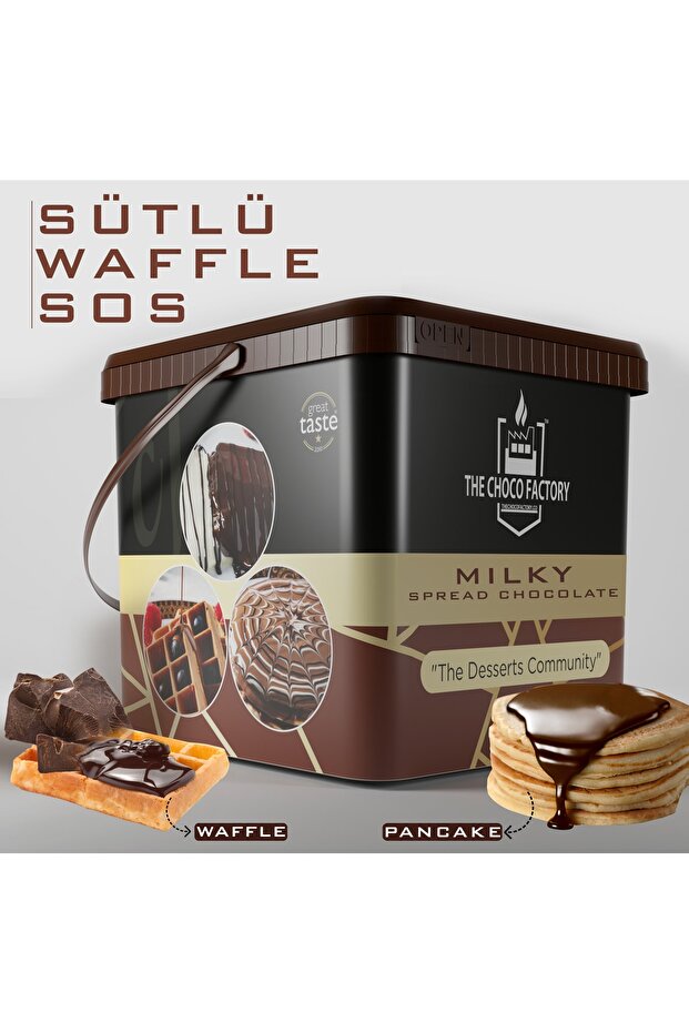 Sütlü Waffle Sos (10KG) - 1