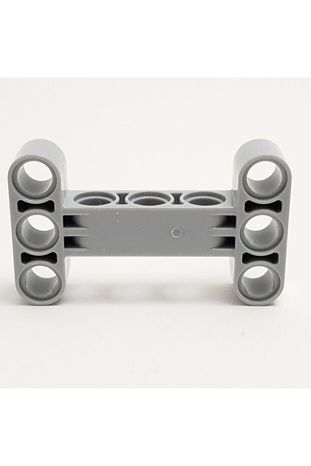 Original Technic Moc Custom Accessory Liftarm Thick H-shape 3 X 5 - Light Gray 2 Pieces Will Be Sent