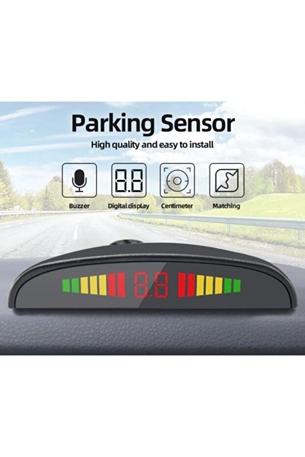 Türkçe Konuşan Park Sensörü Siyah - 3