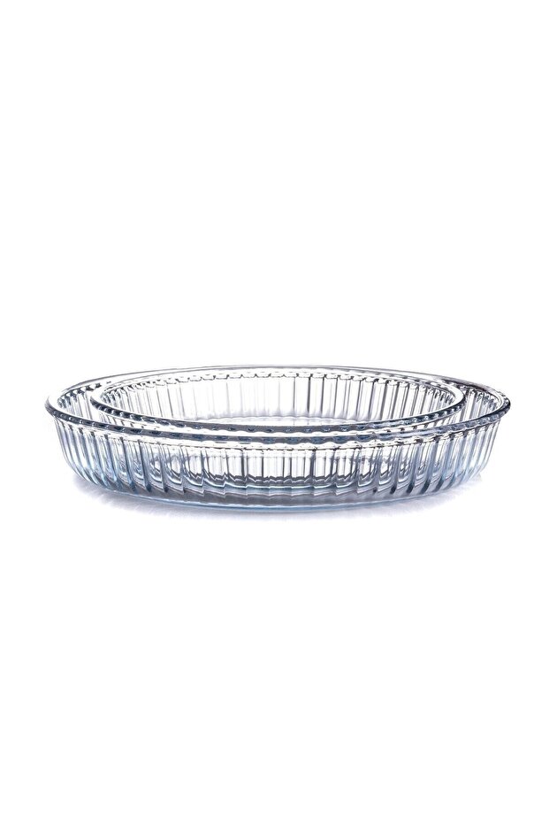 Borcam 2-Piece Round Tray