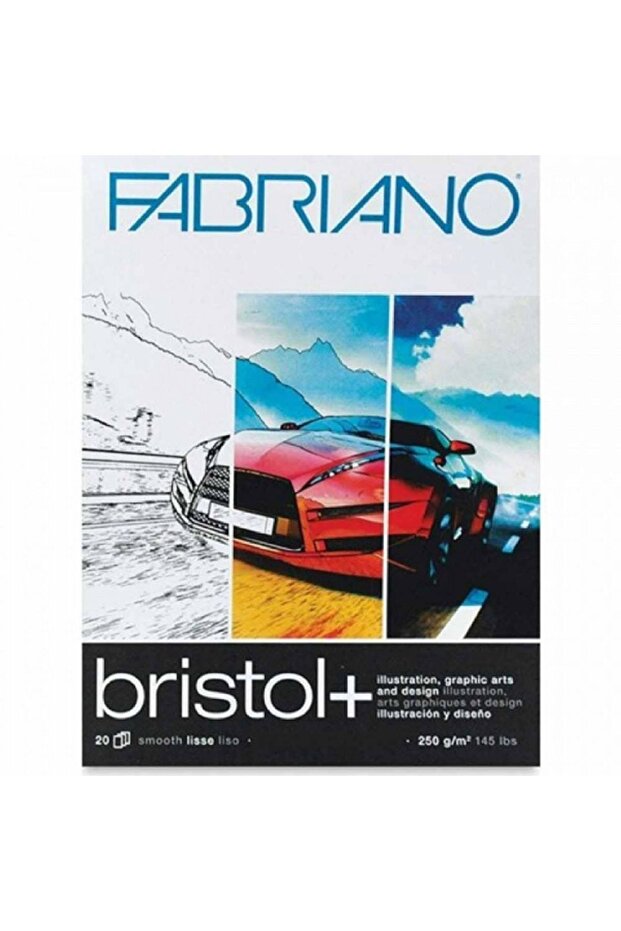 Bristol Pad 250gr Marker Block A5 (14.8x21cm) 20 Sheets