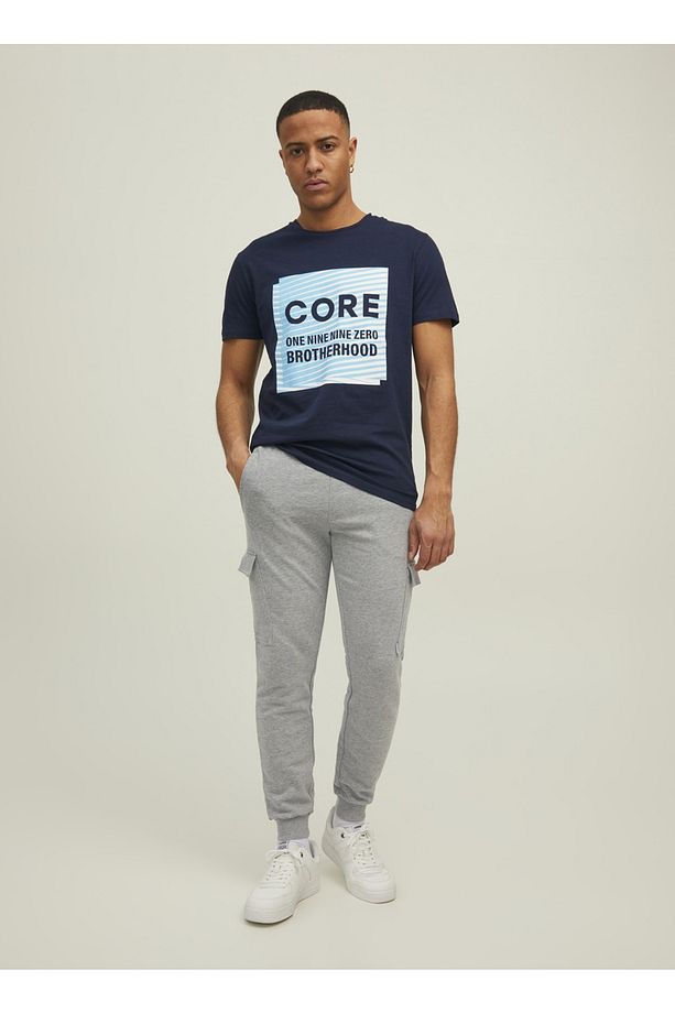 Regular Fit Açık Gri Erkek Eşofman Altı 12212170_jpstgordon Jjshark Sweat C - 5