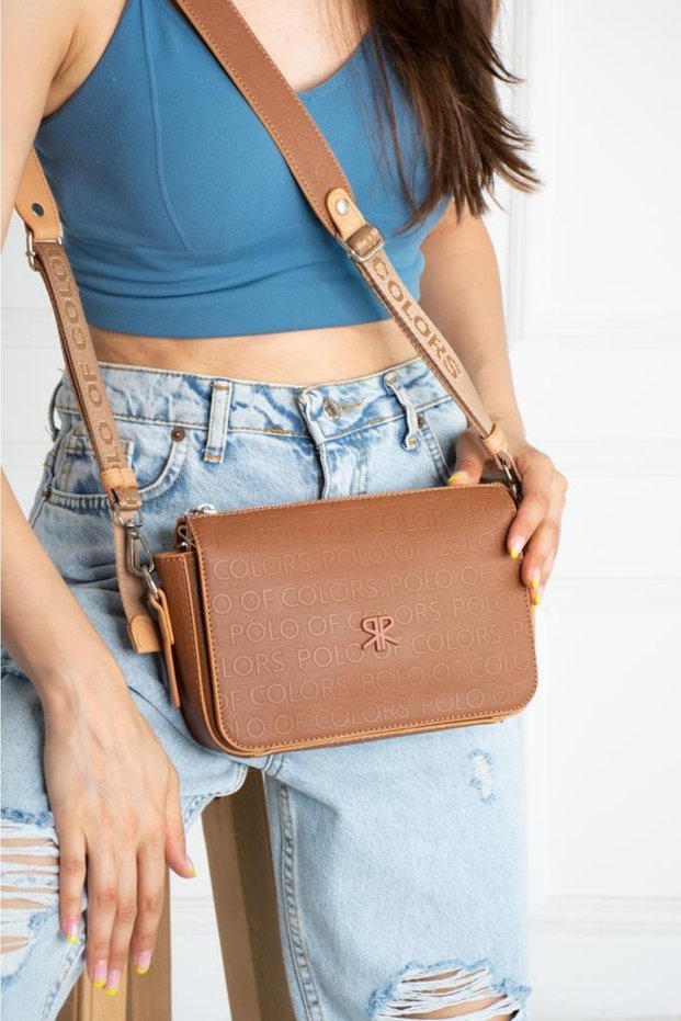 Dayanna Tan Women's Shoulder and Crossbody Bag 16x22 Size