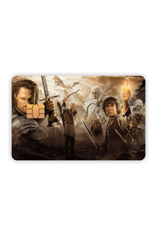 The Lord of the Rings Card Covering Sticker Card Label