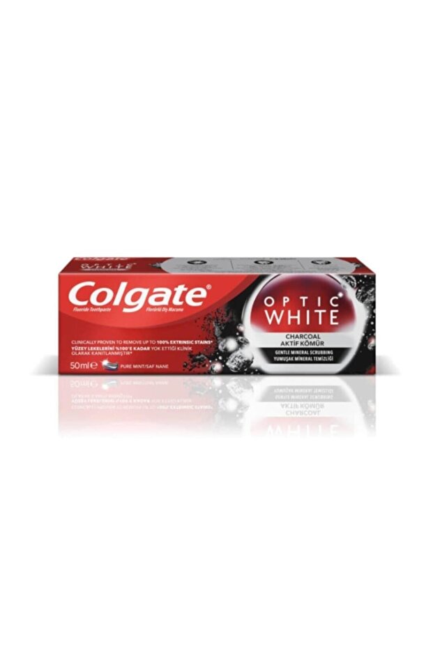 Optic White Diş Macun Aktif Kömür 50 Ml - 1