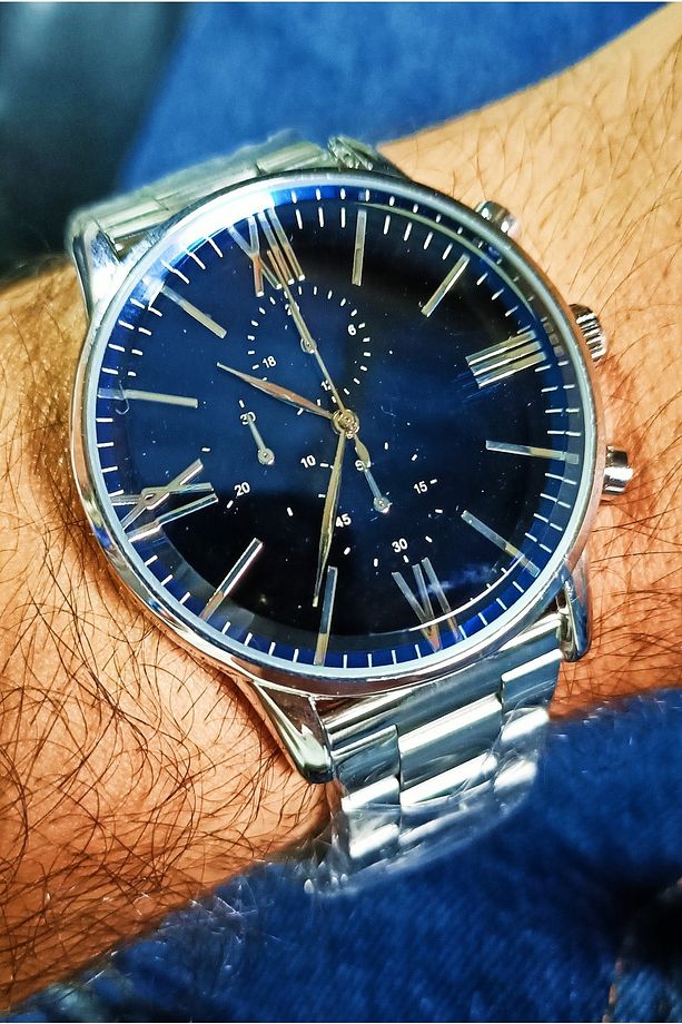Unisex Çelik Kol Saati Analog Kol Saatleri - 1