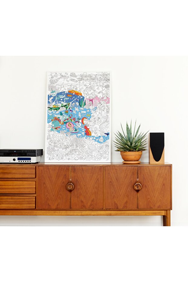 Dev Boyama Posteri Ocean - 2