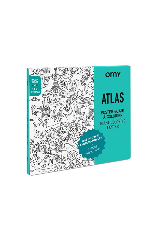 Dev Boyama Posteri Atlas - 1