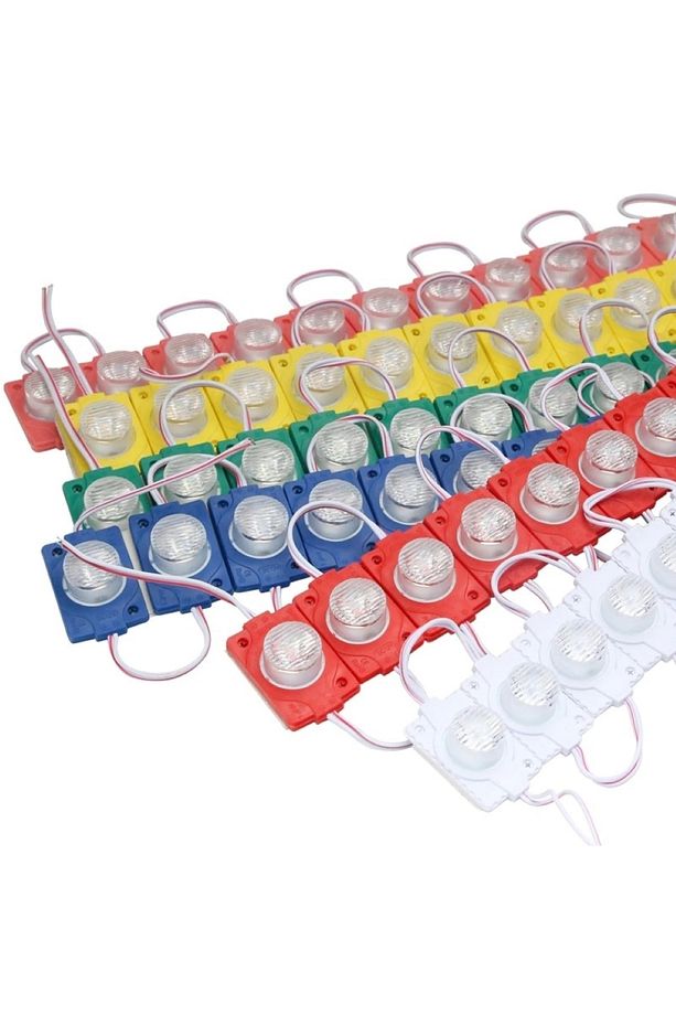 Mercek Led 1.5 Watt - 12 Volt – Direk Güçlü Işık - Kendinden Yapışkanlı - 10 Adet - 3