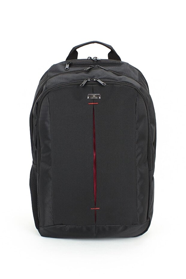 Case Club 17,3'' Laptop Bölmeli Sırt Çantası Darbe Emici Mat Destekli Su Geçirmez Kumaş