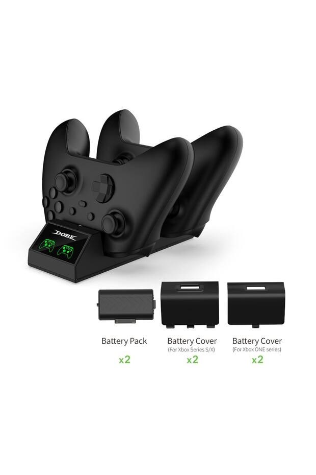 Xbox Göstergeli Ikili Şarj Istasyonu Controller Dual Charging Dock For X-one X-series S/x 800mah - 2