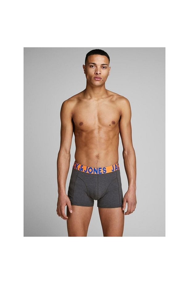 Jaccrazy Solid Trunks 3'lü Erkek Boxer 12151349ks - 1
