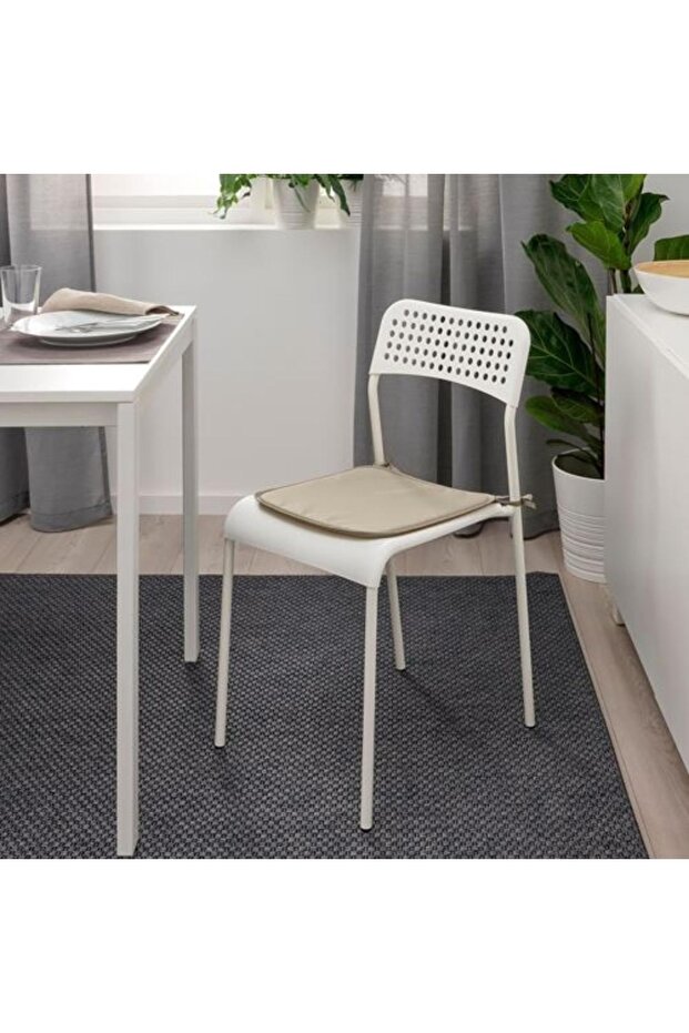 Bramön Sandalye Minderi, Gri-bej, 6'lı - 3