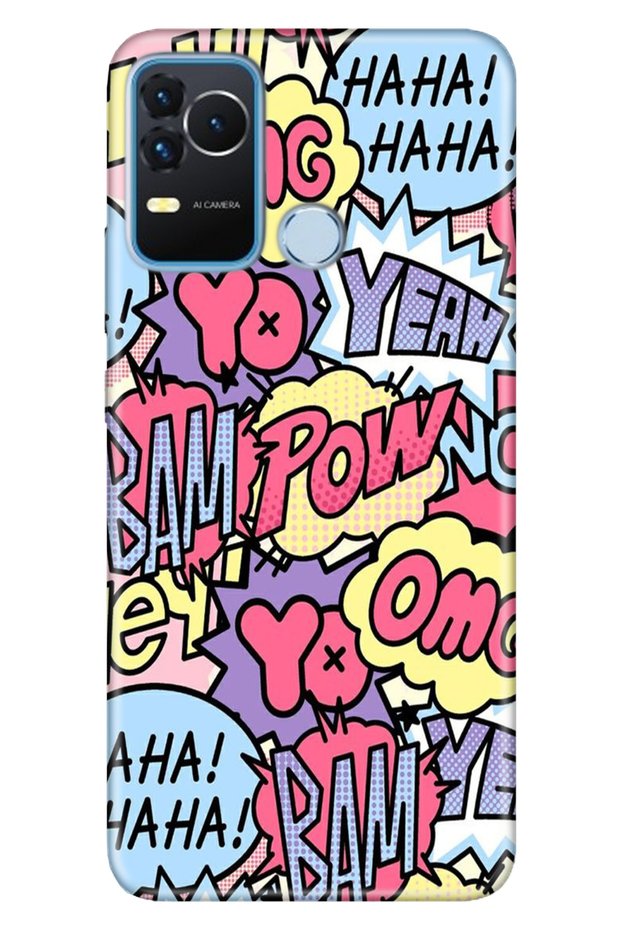 X400 Case Silicone Moderna Patterned Hahaha Big