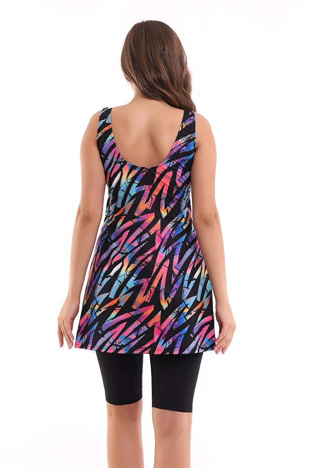 Taytlı Elbiseli Mayo - 6