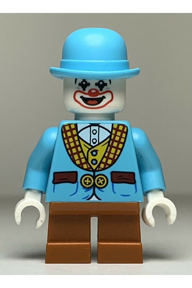 Orjinal Aksesuar Custom Moc Minifigür Minifigure Hidden Side Jimbo Loblo Palyaço - 1