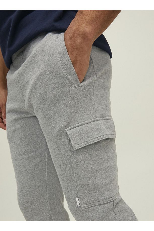 Regular Fit Açık Gri Erkek Eşofman Altı 12212170_jpstgordon Jjshark Sweat C - 2