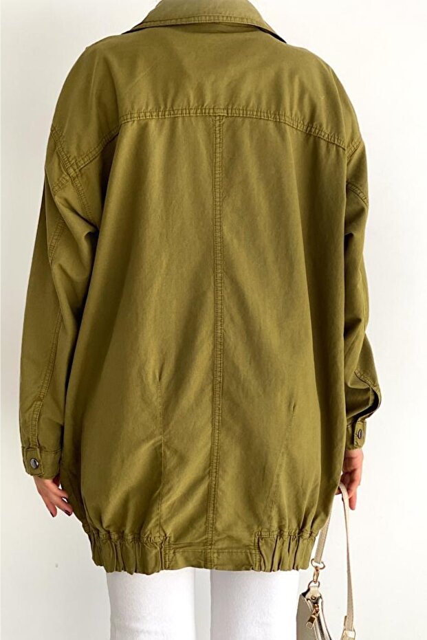 Kadın Oversize Ceket - 7