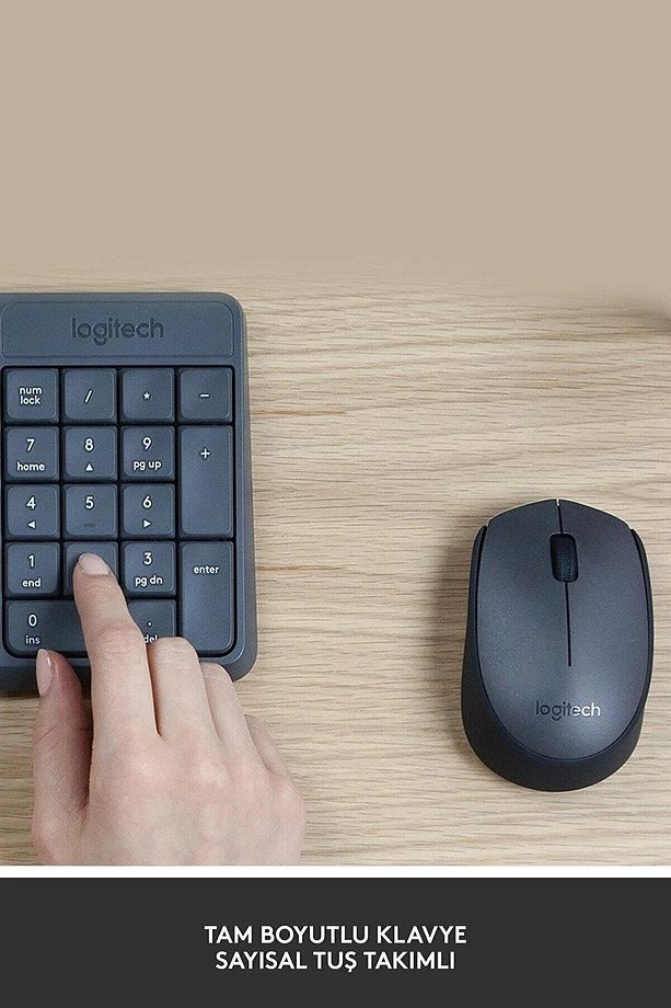 Kablosuz Q Türkçe Klavye Mouse Seti - 8