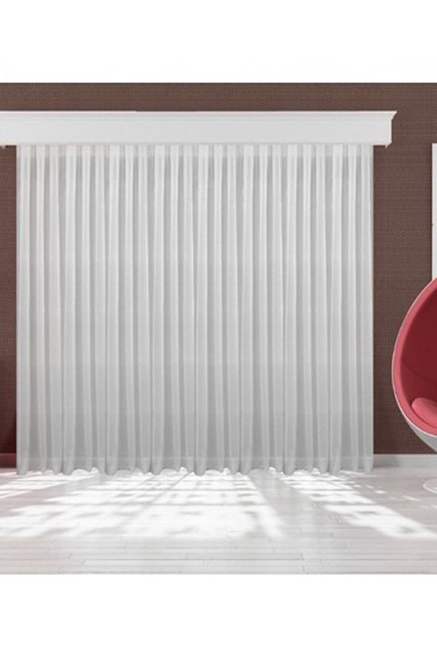 Linen Skirts, Leaded Plain, Pleatless Tulle Curtain