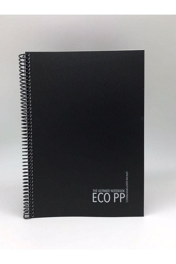 Eko Pp Spiralli Pp Kapak Defter A4 80 Yaprak Kareli - 1