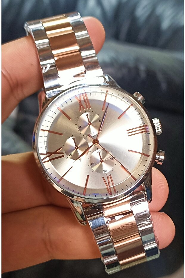Unisex Çelik Kol Saati Analog Kol Saatleri - 1