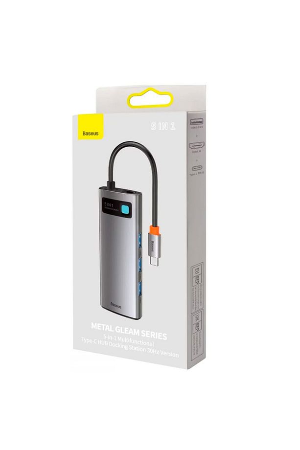 nslx Gleam 5in1 Multifonksiyonel Type-C HUB Adaptör Dock Station StorewNew 1037065 - 8