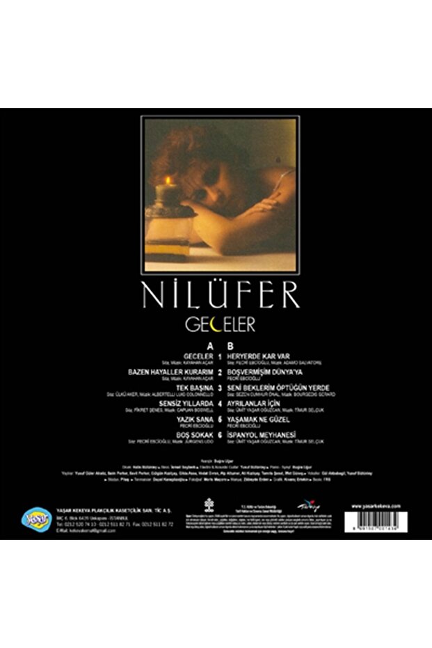 Nilüfer Geceler Plak - 2