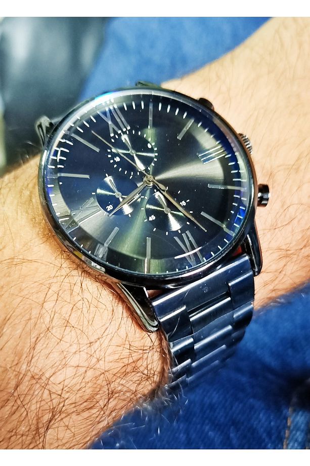 Unisex Çelik Kol Saati Analog Kol Saatleri - 1