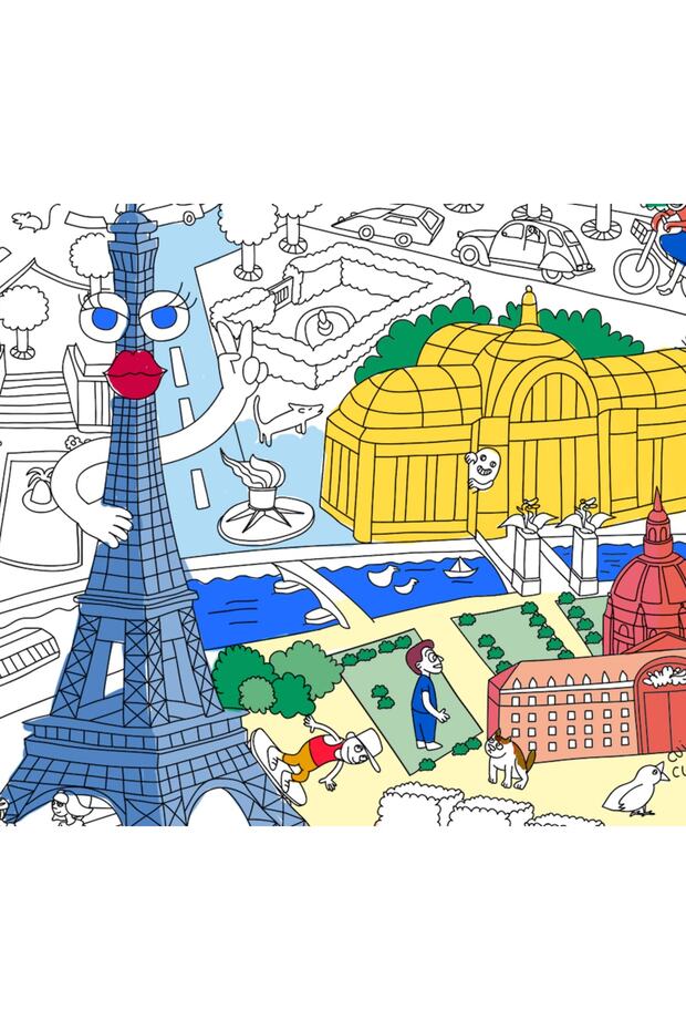 Dev Boyama Posteri Paris - 3