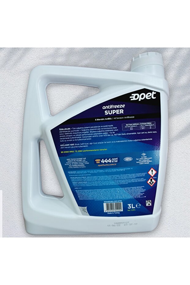 Süper Antifriz 3 lt Mavi - 2
