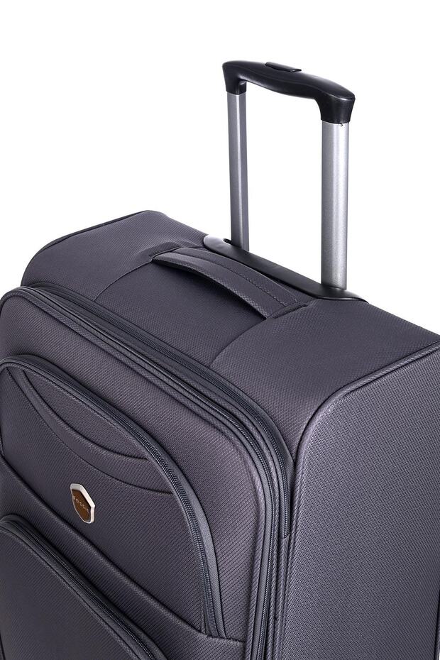 1464 Model - 3-Piece Gray Suitcase Set with 4 Wheels - 8