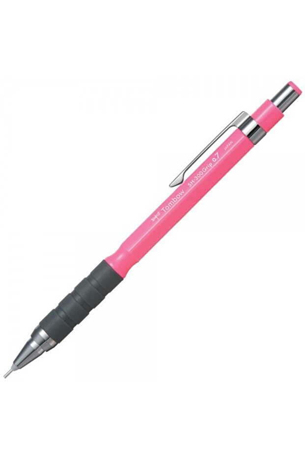 Sh-300 Grip Neon Mechanical Pencil : 0.7 Mm : Neon Pink