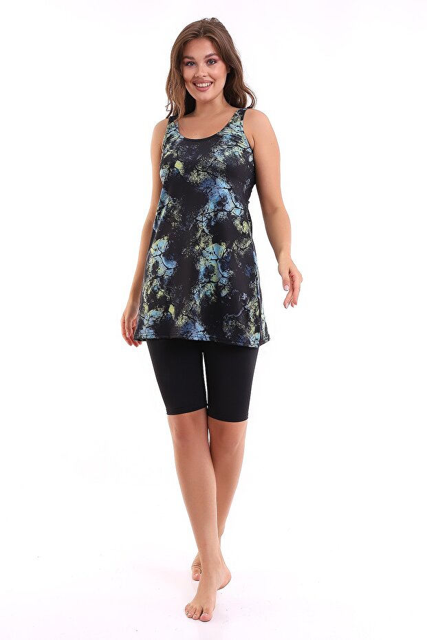 Taytlı Elbiseli Mayo - 2