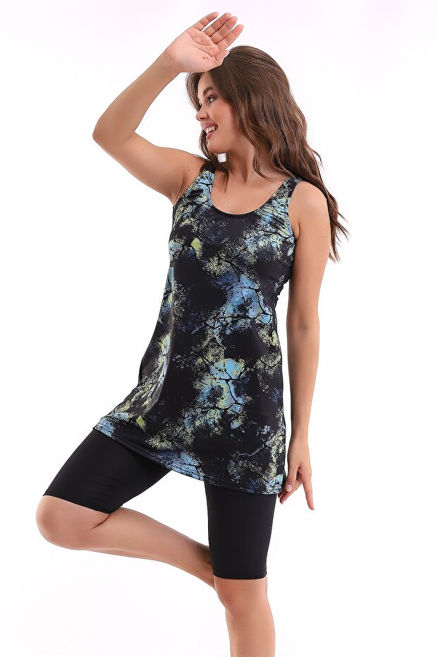 Taytlı Elbiseli Mayo - 3