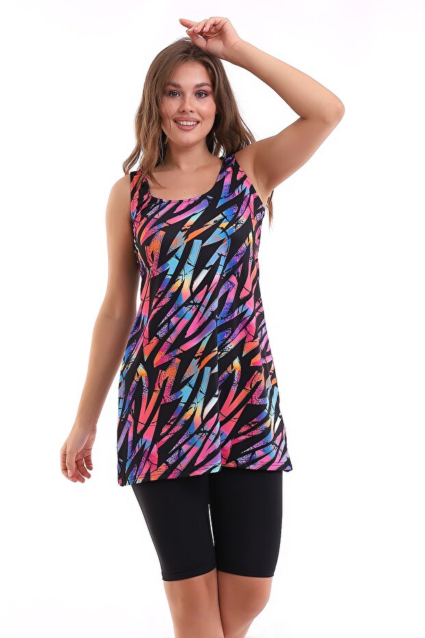 Taytlı Elbiseli Mayo - 3