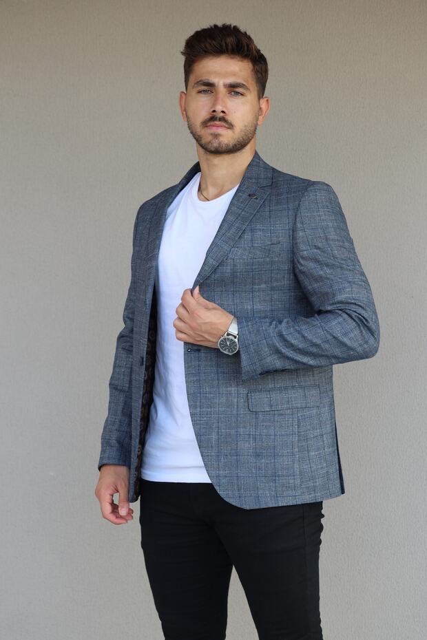 Vad 1232 Men's Navy Blue Jacket