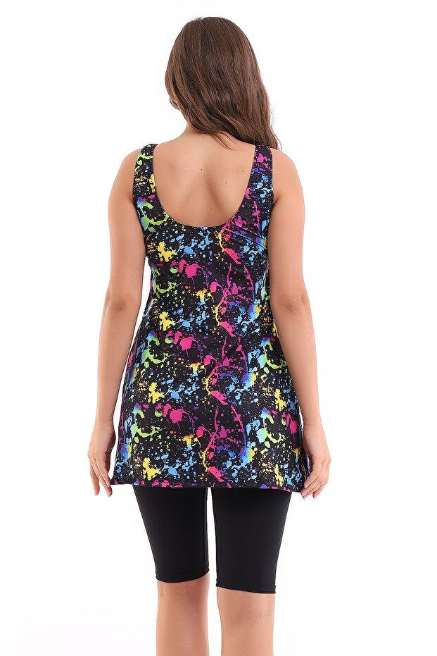 Taytlı Elbiseli Mayo - 6