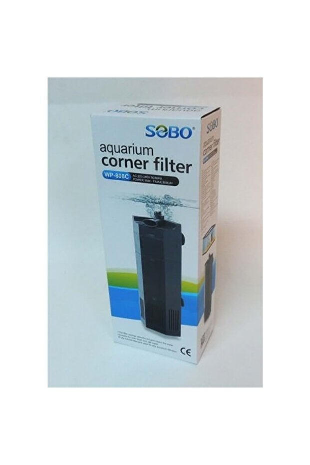 Wp-808c Akvaryum Köşe Iç Filtre 800 L/s 15 W - 1