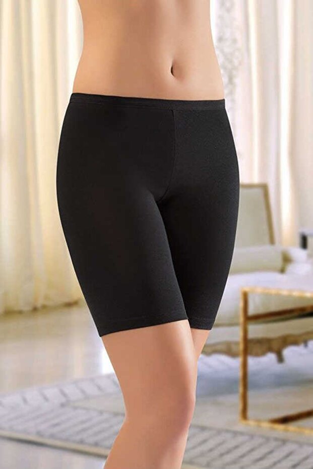 طماق ليكرا من القطن الممشط فوق الركبة