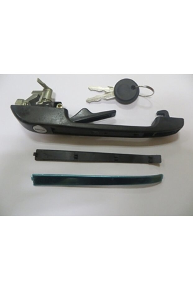 Volkswagen Golf- 2- 85/91; Front Door Outer Release Handle Left with Lock/Switch-191837205 Compatible